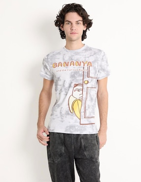 Playera Bananya Cuello Redondo Para Hombre