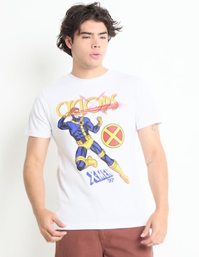 Playera X-Men ’97 Cyclops Cuello Redondo Para Hombre