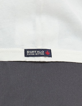 Playera Buffalo Jeans David Bitton cuello redondo para hombre