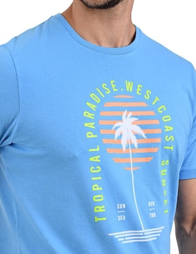Playera Supply cuello redondo para hombre