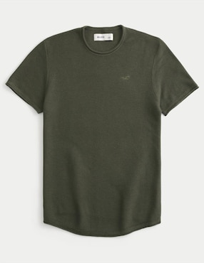 Playera Hollister Cuello Redondo Para Hombre