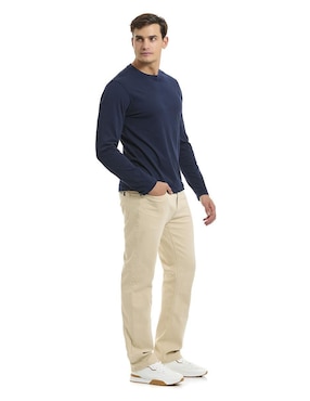 Playera Buffalo Jeans David Bitton cuello redondo para hombre