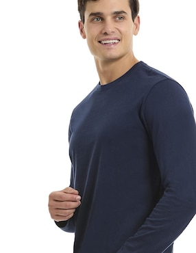 Playera Buffalo Jeans David Bitton cuello redondo para hombre