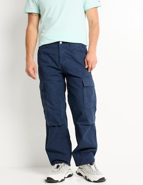 Jeans cargo straight Tommy Jeans Tjm Jaimie Twill Rlx Str cargo para hombre