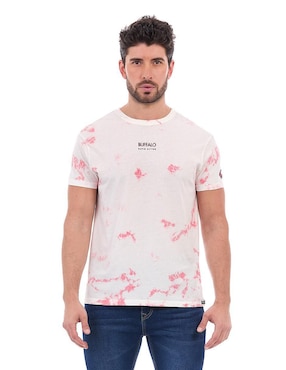 Playera Buffalo Jeans David Bitton cuello redondo para hombre