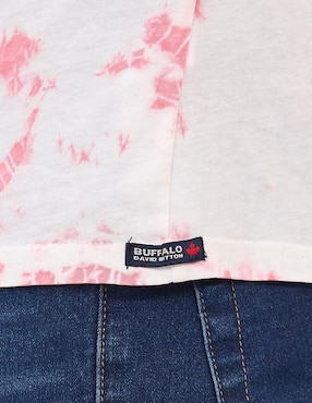 Playera Buffalo Jeans David Bitton cuello redondo para hombre