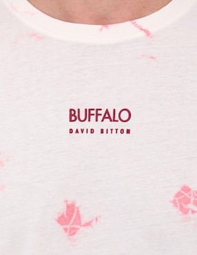 Playera Buffalo Jeans David Bitton cuello redondo para hombre