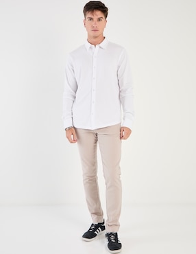 Camisa casual That's It manga larga para hombre