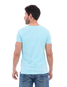 Playera Buffalo Jeans David Bitton cuello v para hombre