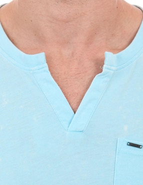Playera Buffalo Jeans David Bitton cuello v para hombre