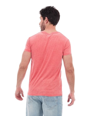 Playera Buffalo Jeans David Bitton cuello v para hombre