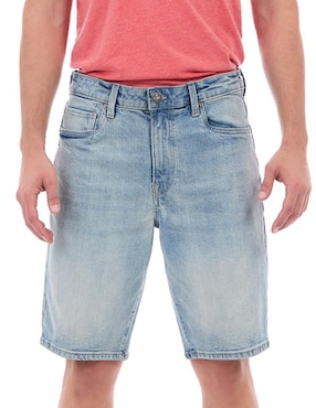 Bermuda Buffalo Jeans David Bitton de mezclilla para hombre