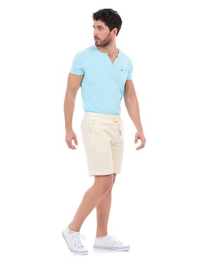 Bermuda Buffalo Jeans David Bitton de algodón para hombre