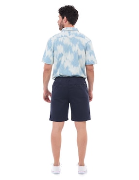 Bermuda Buffalo Jeans David Bitton de algodón para hombre