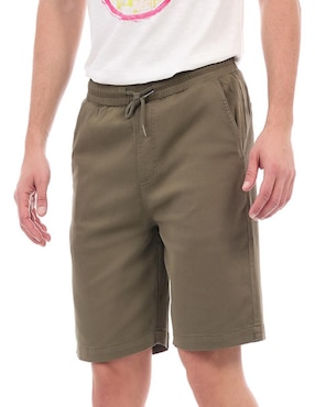 Bermuda Buffalo Jeans David Bitton de algodón para hombre