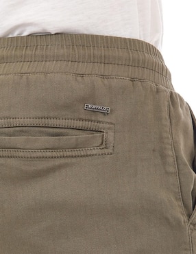 Bermuda Buffalo Jeans David Bitton de algodón para hombre