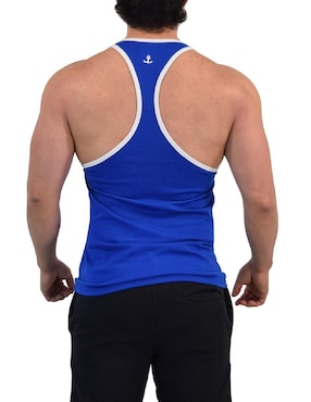 Playera John Leopard Powerhouse Tank cuello redondo para hombre