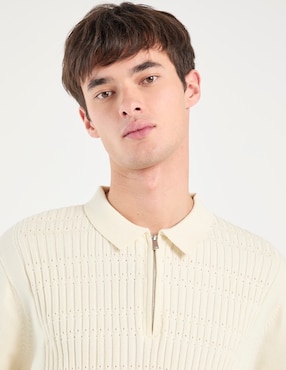 Suéter That's It cuello con cierre para hombre