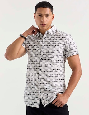 Camisa casual That's It casual manga corta para hombre
