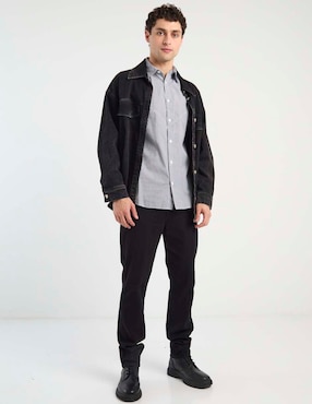 Camisa casual That's It manga larga para hombre