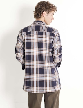Camisa casual That's It de algodón manga larga para hombre