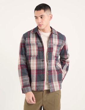 Camisa casual That's It de algodón manga larga para hombre