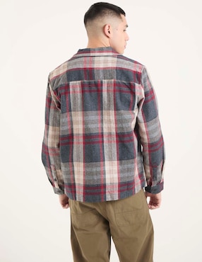 Camisa casual That's It de algodón manga larga para hombre