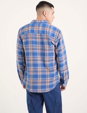 Camisa casual That's It de algodón manga larga para hombre