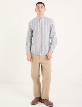 Camisa casual That's It manga larga para hombre