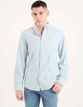 Camisa de vestir That's It de algodón manga larga para hombre