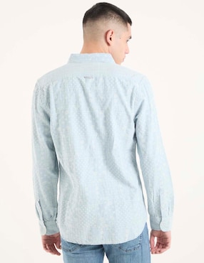 Camisa de vestir That's It de algodón manga larga para hombre