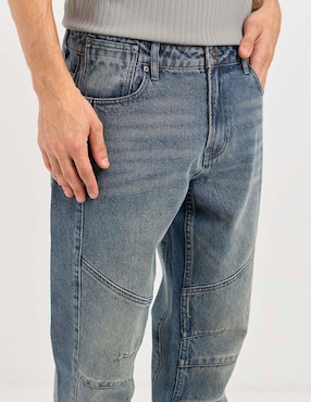 Jeans straight That's It deslavado para hombre