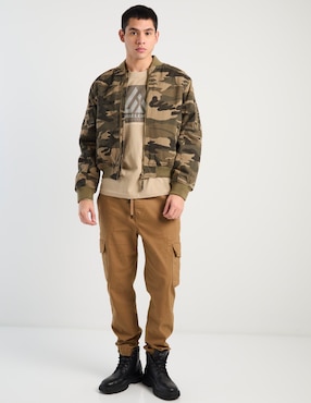Chamarra bomber That's It con bolsillos para hombre