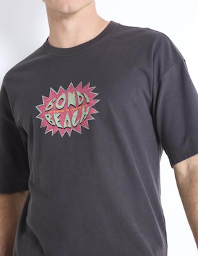 Playera Hollister cuello redondo para hombre