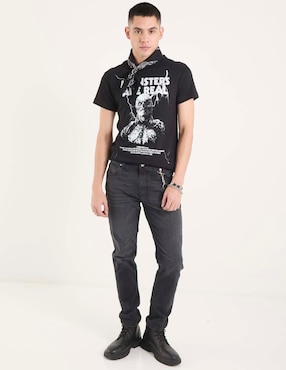 Jeans skinny That's It lavado obscuro para hombre