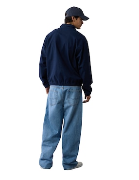 Chamarra casual American Eagle de material lino para hombre