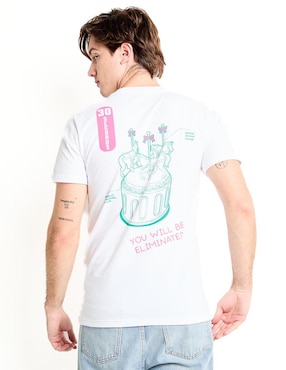 Playera Mingle cuello redondo para hombre
