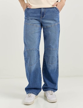 Jeans straight That's It lavado claro para hombre