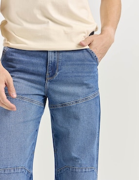 Jeans straight That's It lavado claro para hombre