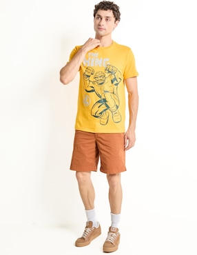 Playera Tee Bar los 4 fantásticos cuello redondo para hombre