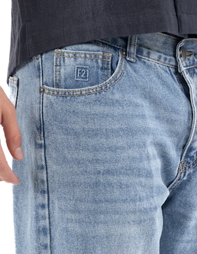Jeans slim Forever 21 lavado medio para hombre