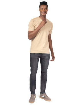 Jeans slim Forever 21 deslavado para hombre
