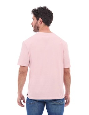Playera Buffalo Jeans David Bitton cuello redondo para hombre