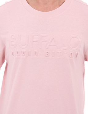 Playera Buffalo Jeans David Bitton cuello redondo para hombre