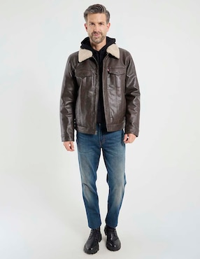 Chamarra casual Levi's sherpa para hombre