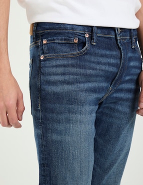 Jeans slim American Eagle Mens Slim Denim deslavado para hombre