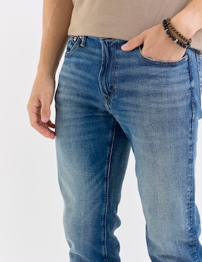 Jeans slim American Eagle deslavado para hombre
