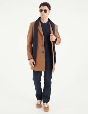 Jeans straight American Eagle lavado obscuro para hombre