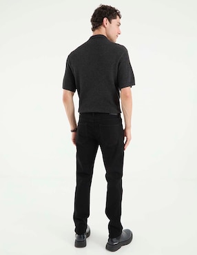 Jeans slim American Eagle lavado obscuro para hombre
