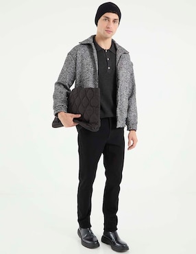 Jeans slim American Eagle lavado obscuro para hombre